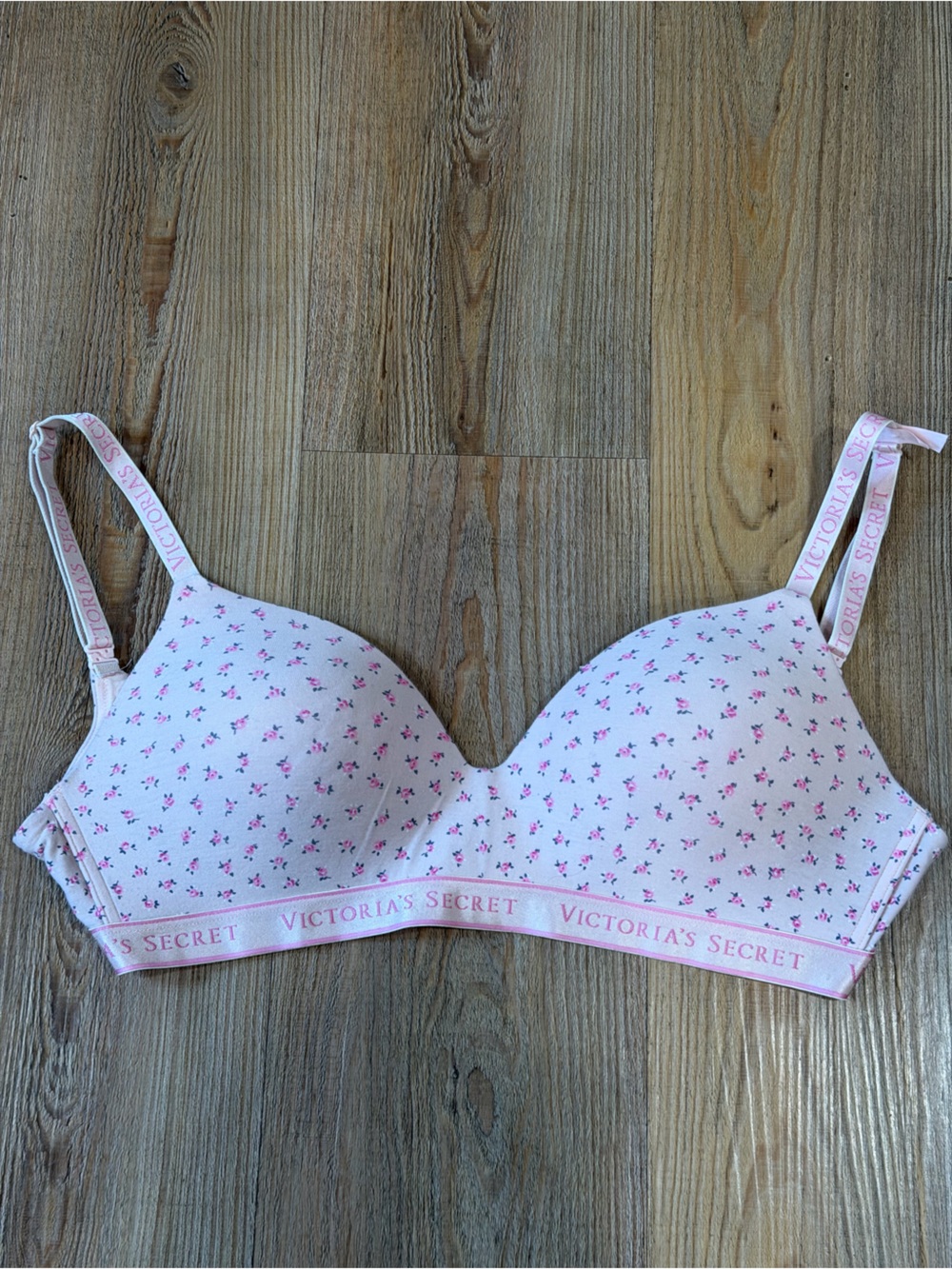 Victoria's Secret Pink Floral T-Shirt Bra